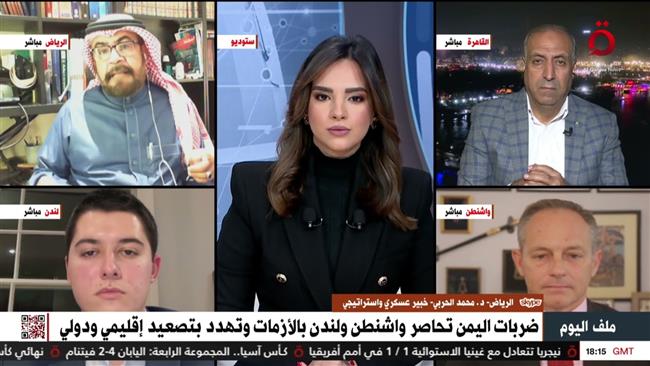 خبير عسكري: الضربة الأمريكية على الحوثيين لم تكن "مفاجئة".. فيديو