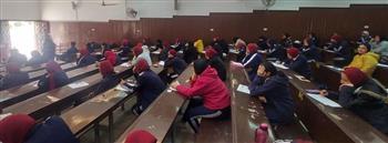 1009 طلاب و744 طالبة يؤدون امتحانات الفصل الدراسي الأول ب"تربية رياضية القناة"
