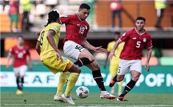 منتخب مصر يكتفي بهدف في موزمبيق نهاية الشوط الأول