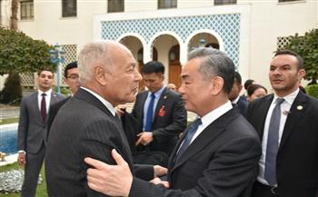   "أبو الغيط" يبحث مع وزير خارجية الصين مختلف القضايا العربية والدولية