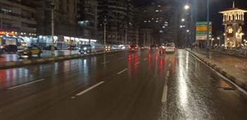   أمطار غزيرة على الإسكندرية 