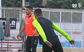 عبد الغني راحة من تدريبات الزمالك اليوم