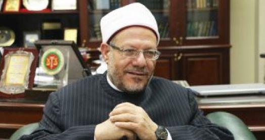 مفتي الجمهورية يشيد بجهود الرئيس السيسي الداعمة للقضية الفلسطينية