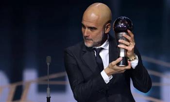   الإسباني جوارديولا يفوز بجائزة "ذا بيست" كأفضل مدرب في العالم لعام 2023