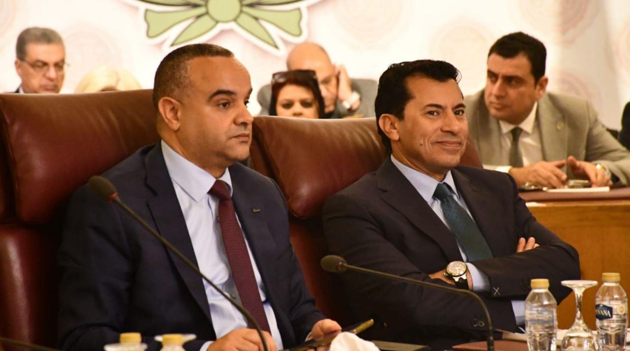 وزير الرياضة يطلق فعاليات ملتقي الشباب العربي واستشراف المستقبل
