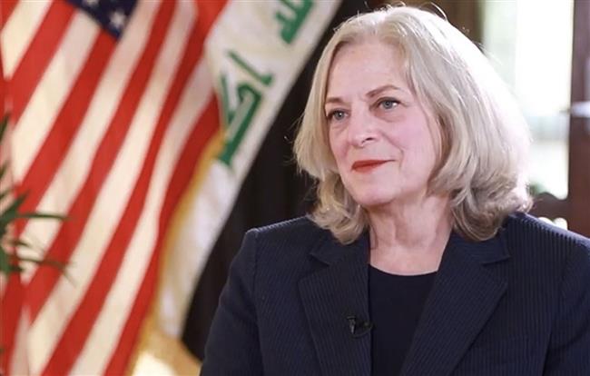 السفيرة الأمريكية في بغداد تدين الهجمات الإيرانية على إقليم كردستان