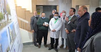   وزير الصحة يتفقد أعمال التطوير بمستشفى صدر إمبابة