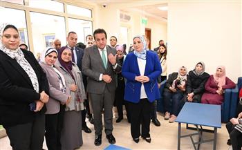   وزيرا التضامن والصحة يفتتحان مركز علاج "طيف التوحد" بمستشفى العباسية للصحة النفسية 