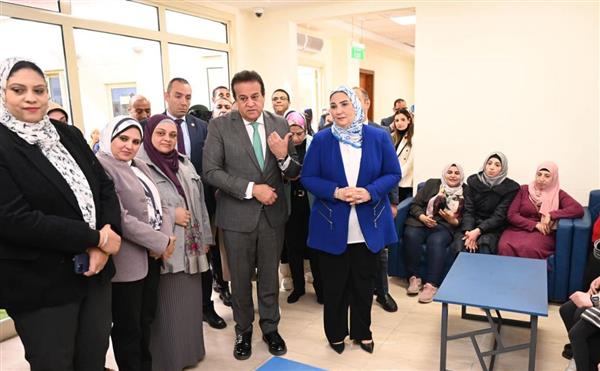 وزيرا التضامن والصحة يفتتحان مركز علاج "طيف التوحد" بمستشفى العباسية للصحة النفسية