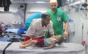   الهلال الأحمر الفلسطيني : لا مكان أمن للأطفال في قطاع غزة على الإطلاق