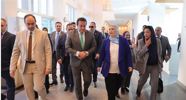 وزيرا الصحة والتضامن يتفقدان مركز إمبابة لعلاج الإدمان تمهيدا لافتتاحه 