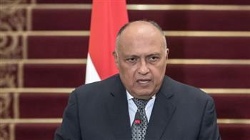 شكري: حل الصراع في غزة لن يتأتى إلا بإنهاء الاحتلال وإقامة الدولة الفلسطينية