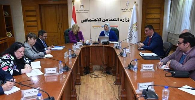 وزيرة التضامن تستقبل كبيرة منسقي الأمم المتحدة للشئون الإنسانية