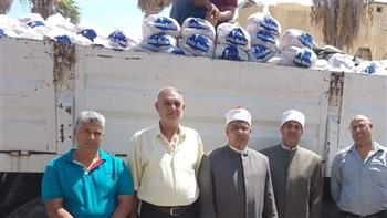   " أوقاف شمال سيناء " تتسلم 3 أطنان من لحوم الأضاحي لتوزيعها على المستحقين 