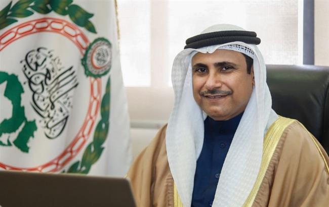 رئيس البرلمان العربي يهنئ رئيس مجلس الوزراء الكويتي بمناسبة تشكيل الحكومة الجديدة