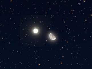 سماء مصر الليلة.. القمر يظهر مع المشتري عملاق المجموعة الشمسية