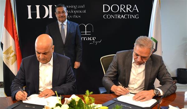 "التعمير والإسكان" توقع عقد مقاولات مع "الهندسية للإنشاء والتعمير  CRC-DORRA "