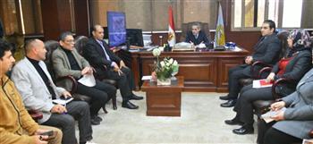 محافظ الغربية يوجه بسرعة الانتهاء من مشروعات الإنتاج الحربي