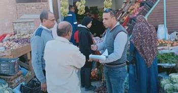 حملات مكبرة على الأسواق والمحال لضبط الأسواق بمدينة الغردقة