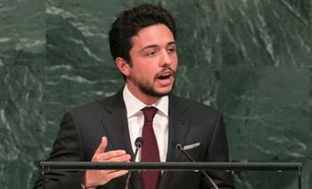 ولي العهد الأردني يؤكد استمرار بلاده في دعم الفلسطينيين
