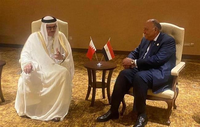 اجتماع مصري بحريني لبحث مستجدات الأوضاع الإقليمية