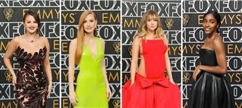 أفضل إطلالات النجمات في حفل توزيع جوائز emmy awards
