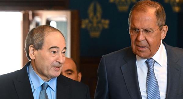 وزيرا خارجية روسيا وسوريا يبحثان عددًا من القضايا الدولية والإقليمية
