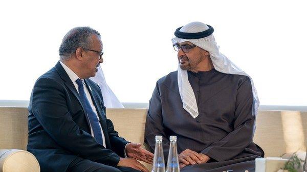 الإمارات ومنظمة الصحة العالمية تبحثان التعاون الثنائي والوضع الصحي في غزة