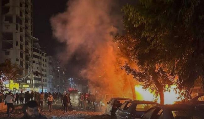 انفجار بضاحية بيروت الجنوبية .. وتضارب معلومات بين "تفخيخ" أو "مسيرة"