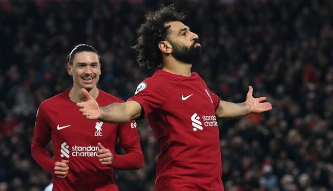 فك النحس.. "حذاء" محمد صلاح "وش السعد" عليه في مباراة نيوكاسل و ليفربول