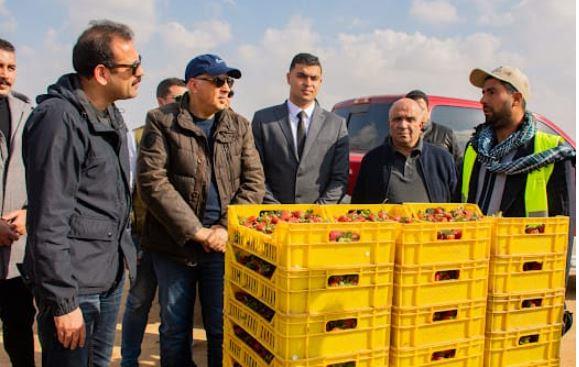 وزير الري يتفقد مشروع مستقبل مصر 