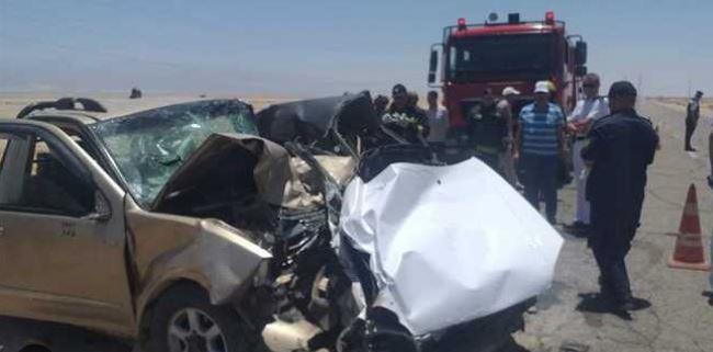 6 مصابين فى حادث تصادم بمركز دمنهور بالبحيرة