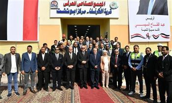 التنسيقية تشارك في افتتاح المجمع الصناعي الحرفي بقرية الكرنك بمحافظة قنا