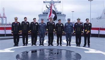   قائد القوات البحرية المصرية يلتقي آمر القوة البحرية الكويتية