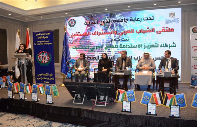 جامعة النيل الأهلية تشارك في فعاليات ملتقى الشباب العربي واستشراف المستقبل