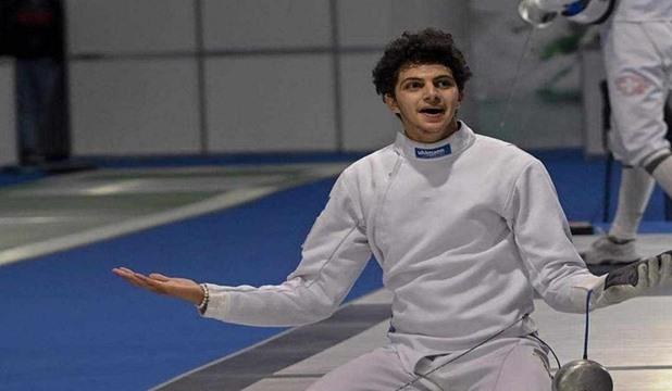محمد ياسين يفوز ببرونزية كأس العالم لسلاح سيف المبارزة بالبحرين