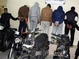اعترافات مثيرة لعصابة الدراجات النارية ببنى سويف