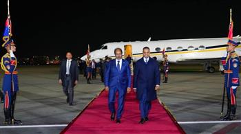   وصول الرئيس الصومالي حسن شيخ محمود لـ مصر في زيارة رسمية