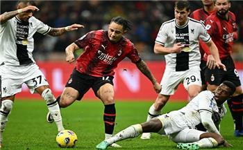 ميلان يحقق فوزا قاتلا على أودينيزي 3ـ2 في الدوري الإيطالي