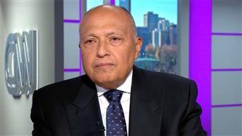 شكرى يتوجه اليوم لـ بروكسل 