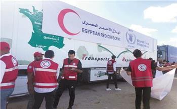 الهلال الأحمر الكويتي يشكر نظيره المصري على إيصال المساعدات لـ غزة