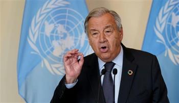  الأمين العام للأمم المتحدة يدين رفض نتنياهو قبول حل الدولتين