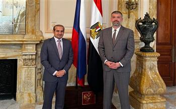   القنصل السعودي بـ الإسكندرية في زيارة القنصل الروسي