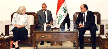   السفيرة الأمريكية في العراق تلتقي المالكي