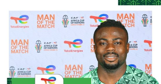 أمم إفريقيا 2023.. موسيس سيمون أفضل لاعب في مباراة نيجيريا وغينيا بيساو