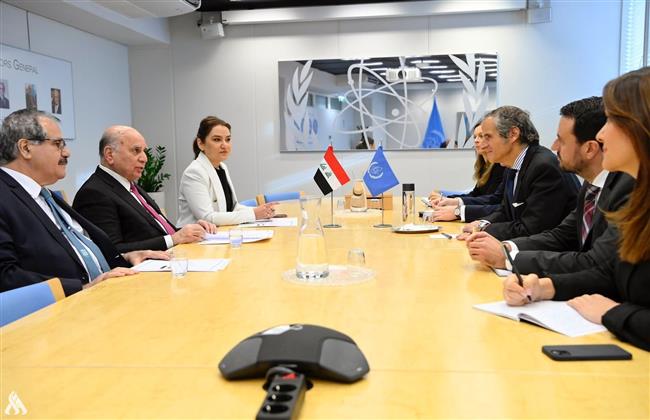 وزير خارجية العراق يدعو لتعزيز التعاون مع الوكالة الدولية للطاقة الذرية