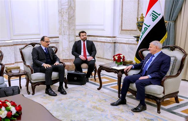 الرئيس العراقي يؤكد ضرورة عقد اتفاقية مع تركيا لحل مشكلة المياه
