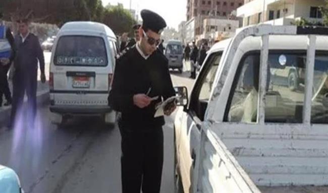 سحب 20 رخصة خلال حملات مرورية مكثفة في الهرم