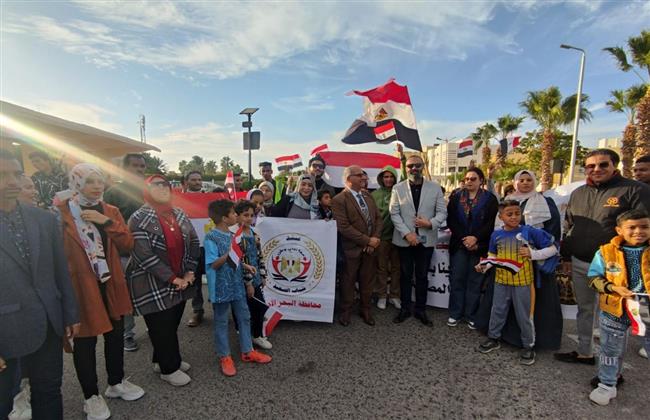 حزب المصريين يشارك في احتفالات العيد القومي للبحر الأحمر