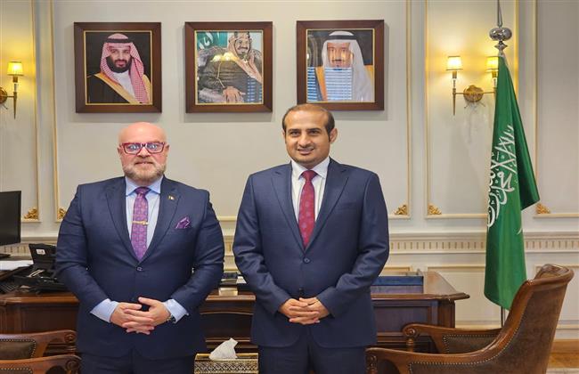 قنصل السعودية بالإسكندرية يبحث مع القنصل الإيطالي أوجه التعاون